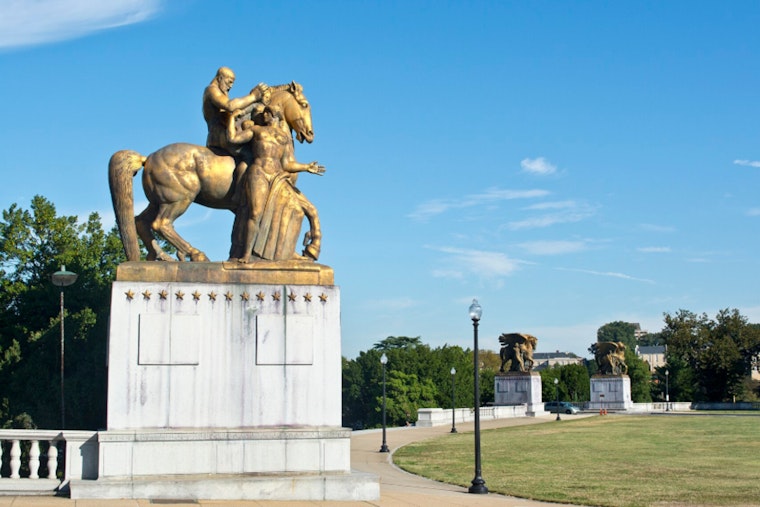 Trump’s $5 Million Gold Glow-Up For Lincoln Memorial Horses Fuels D.C. Firestorm