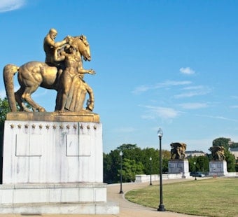 Trump’s $5 Million Gold Glow-Up For Lincoln Memorial Horses Fuels D.C. Firestorm
