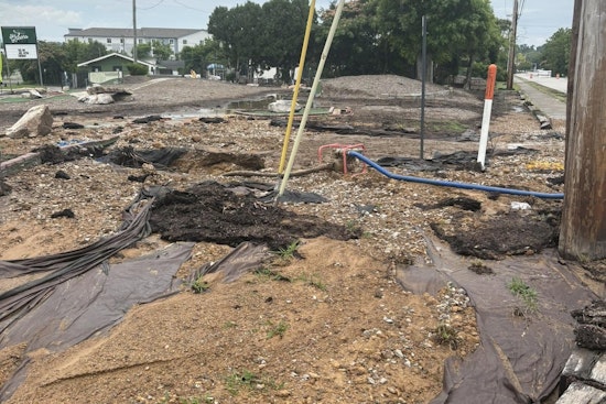 Tulsa Road Water Line Blowout Leaves Oak Ridge Running Dry