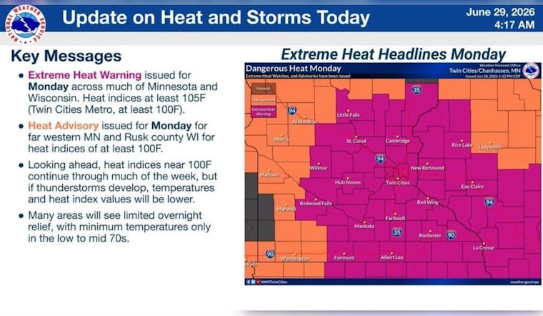 Twin Cities Sizzle as Salvation Army Turns Service Centers Into Heat Havens
