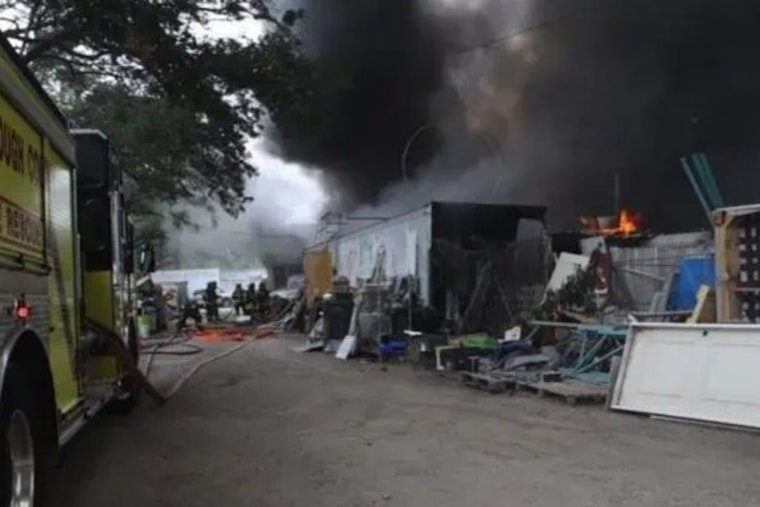 Two-Alarm Blaze Guts Commercial Property In South Tampa
