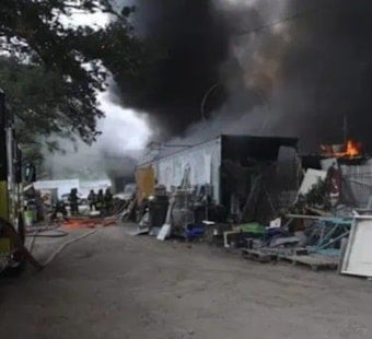 Two-Alarm Blaze Guts Commercial Property In South Tampa