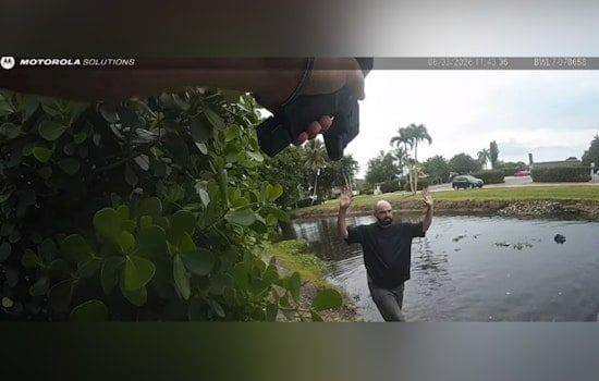 U-Haul Getaway Ends in Pond Standoff as Naples Deputies Nab Wanted Felon