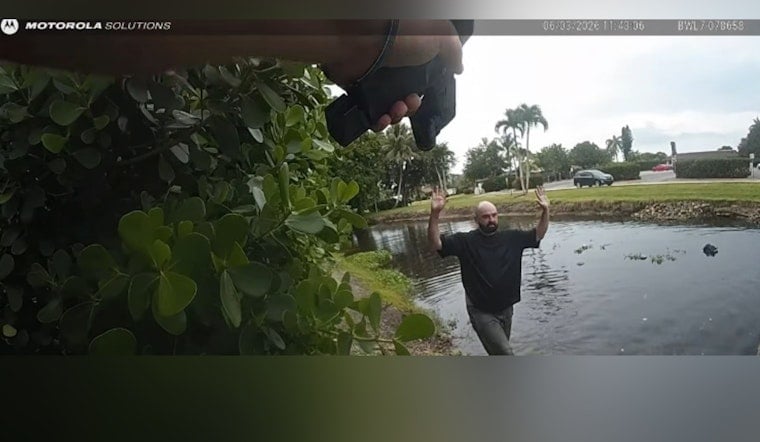 U-Haul Getaway Ends in Pond Standoff as Naples Deputies Nab Wanted Felon