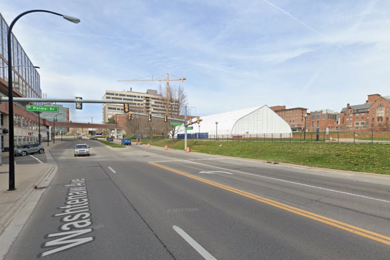 U-M’s New Hadley Rec Hub Muscles Into Washtenaw Avenue
