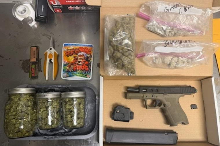 Quiet Night Turns Chaotic: University City Noise Call Ends With Gun And Weed Bust