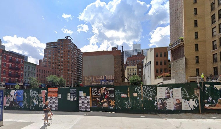 Upper East Side Tower Hits Full Height Across From Q Train