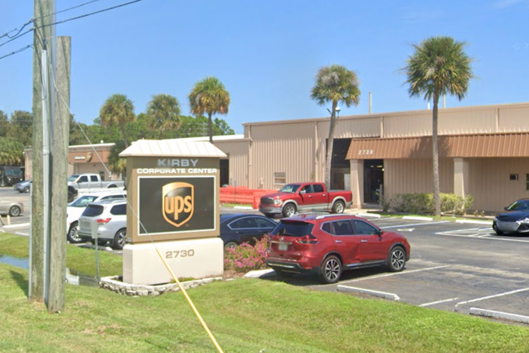 UPS-Leased Palm Bay Warehouse Lists For $14M