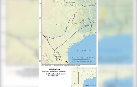 USGS Finds Oil in Buda Limestone Near Austin