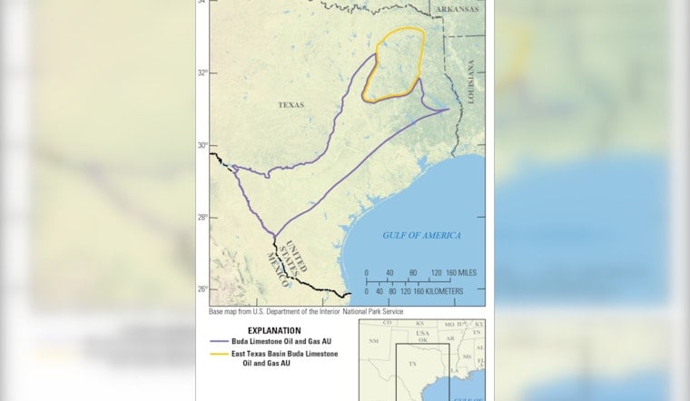 USGS Finds Oil in Buda Limestone Near Austin