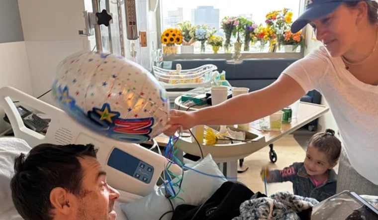 Venice Dad Loses Leg Hurling Toddler To Safety From Speeding Truck
