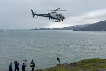 Visitors Snatched From Treacherous Golden Gate Cliffs After Off-Trail Misstep