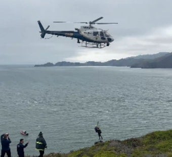 Visitors Snatched From Treacherous Golden Gate Cliffs After Off-Trail Misstep