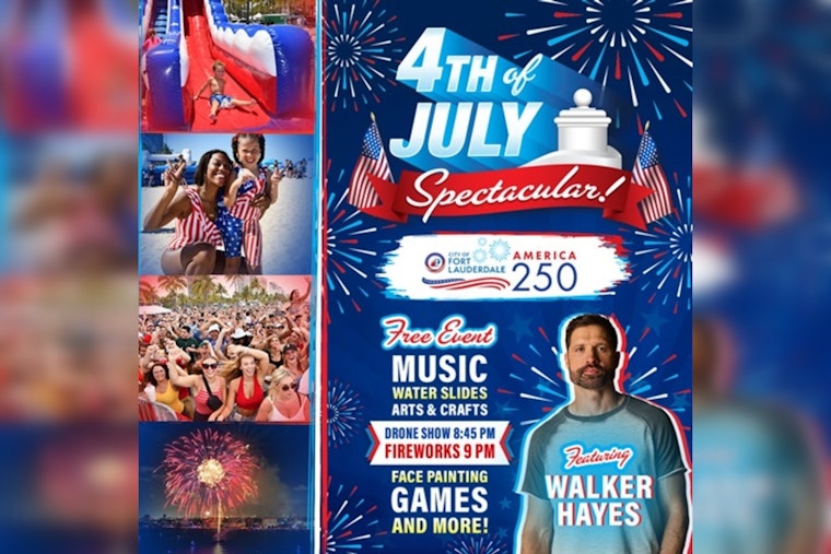 Walker Hayes Brings 'Fancy Like' Fireworks To Fort Lauderdale's July 4 Beach Blowout