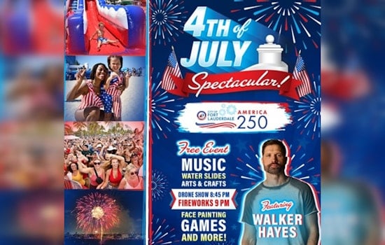 Walker Hayes Brings 'Fancy Like' Fireworks To Fort Lauderdale's July 4 Beach Blowout