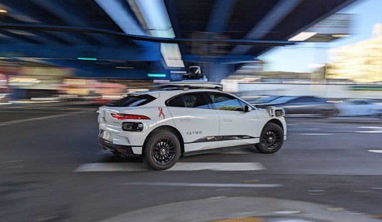 Waymo Robotaxi Drives Into Oncoming Lane in Inglewood