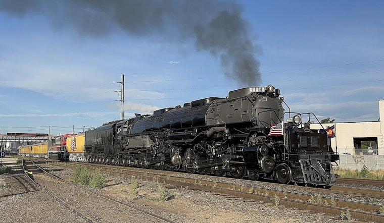 West Chicago Braces as 1.2-Million-Pound Big Boy Roars Into Town