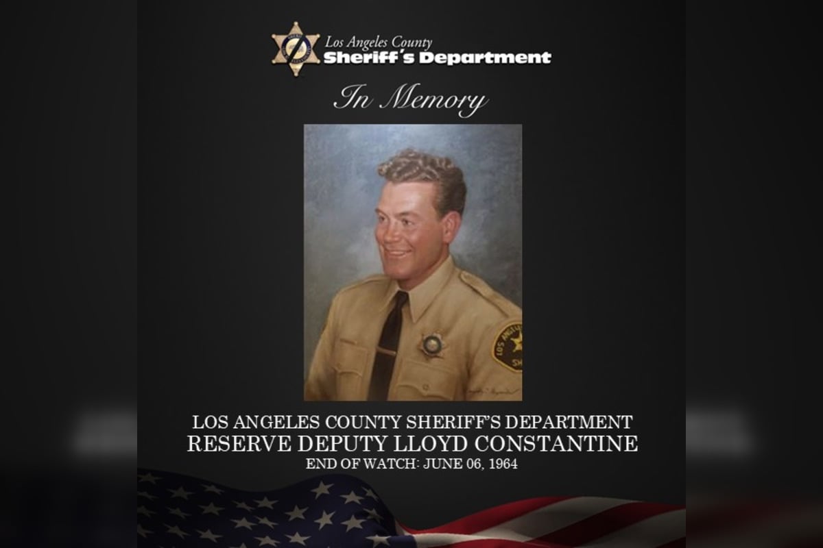 West Hollywood Salutes Reserve Deputy Killed By Suspected Drunk Driver In 1964