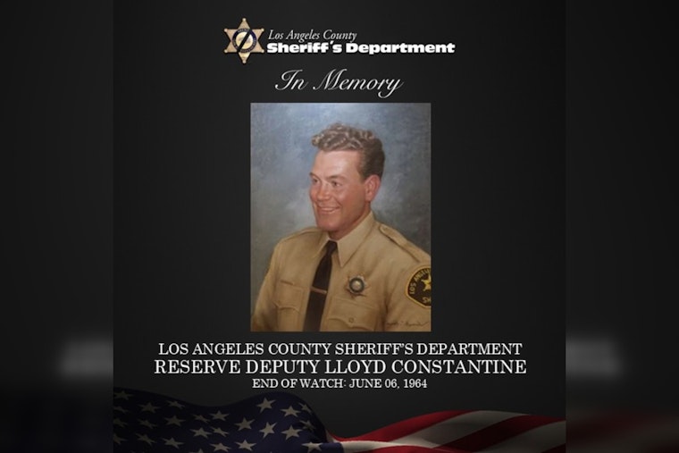 West Hollywood Salutes Reserve Deputy Killed By Suspected Drunk Driver In 1964