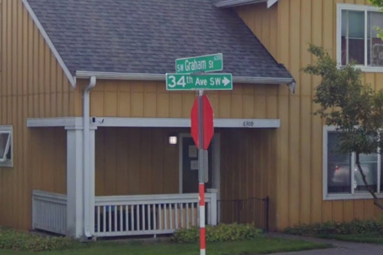 West Seattle Street Sealed Off As Crews Battle House Fire