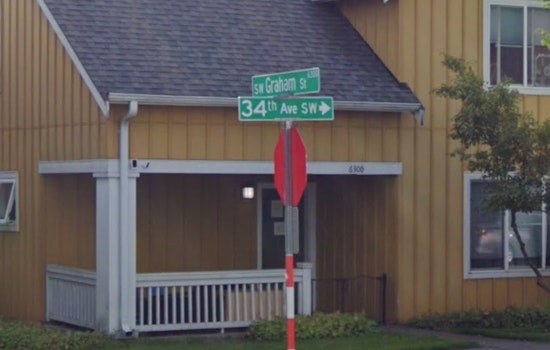 West Seattle Street Sealed Off As Crews Battle House Fire