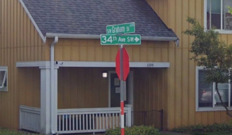 West Seattle Street Sealed Off As Crews Battle House Fire