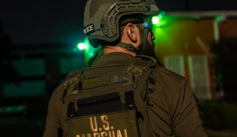 West Side Manhunt as Marshals Hunt Tattooed Trafficker After High-Speed Chase
