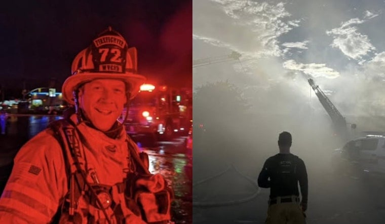 West Valley Firefighter Dies While Family Races Clock On Son's Rare Brain Disease