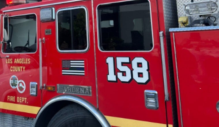 Whittier Narrows Brush Fire Contained — L.A. County Fire