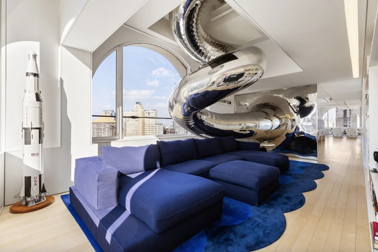 Wild Downtown Slide Penthouse Quietly Snags A Mystery Buyer