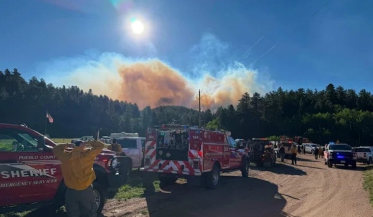 Wind-Whipped Aspen Acres Blaze Triggers Sudden Evacuations In Southern Colorado
