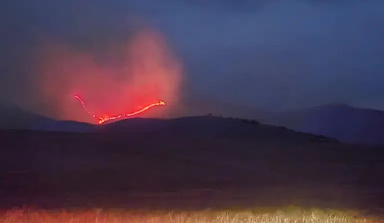 Wind-Whipped Blaze Rattles Tooele County as Crews Battle Nighttime Flames