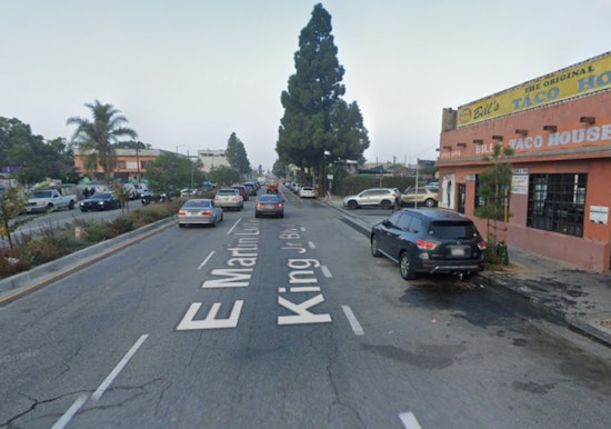 Woman Shot On MLK Blvd In South LA