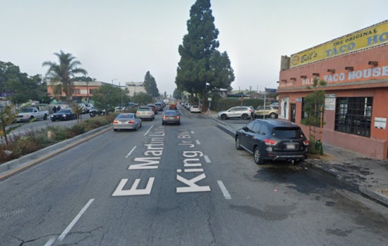 Woman Shot On MLK Blvd In South LA