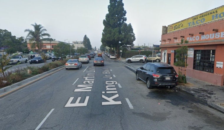 Woman Shot On MLK Blvd In South LA