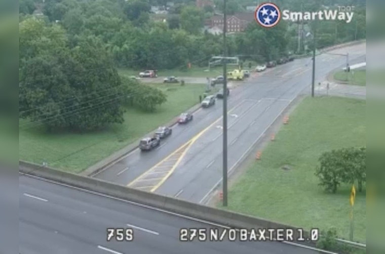 Woodland Avenue Ramp Crash Stuns Knoxville As Driver Found Shot Behind The Wheel