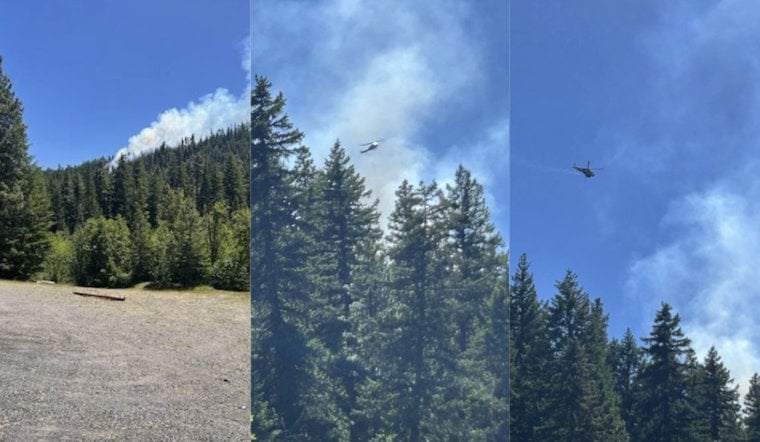 Yakima Campers Flee As Military Jet Crash Ignites Rimrock Lake Blaze