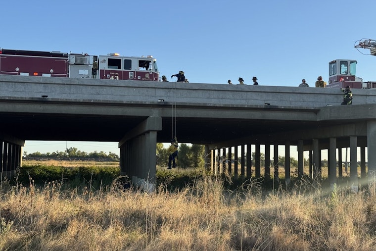 Yolo Causeway Drama As Davis, West Sac Crews Pull Off High-Risk Rope Rescue