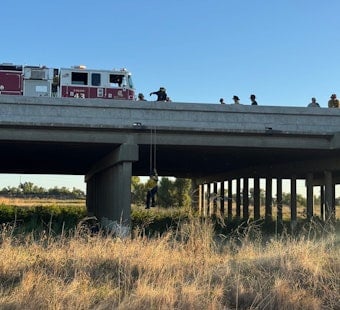 Yolo Causeway Drama As Davis, West Sac Crews Pull Off High-Risk Rope Rescue