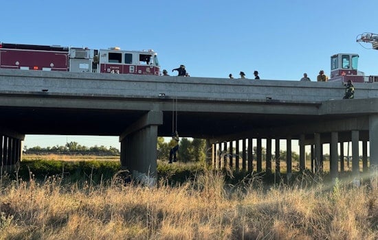 Yolo Causeway Drama As Davis, West Sac Crews Pull Off High-Risk Rope Rescue