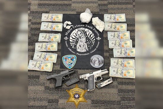 St. Charles Drug Bust, Cops Say New Orleans Senior Had Coke, Crack and Fentanyl