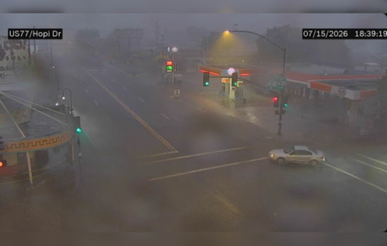 Flash Flood Fears Put Holbrook Drivers On High Alert, ADOT Warns