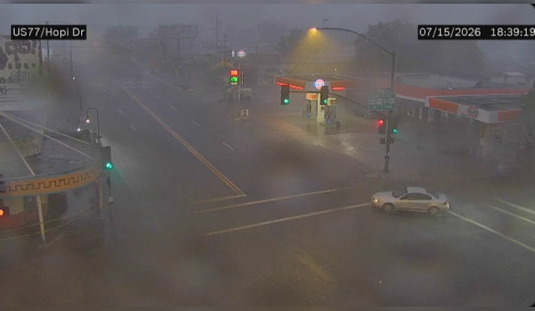 Flash Flood Fears Put Holbrook Drivers On High Alert, ADOT Warns
