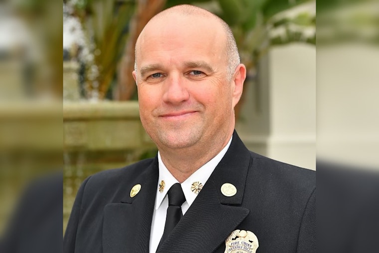 After 31 Years on the Line, Beverly Hills Fire Chief Greg Barton Hangs Up His Helmet