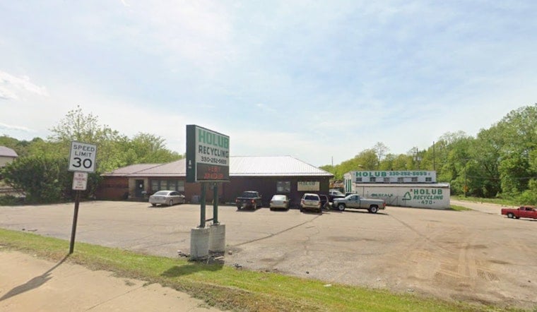 Akron Recycling Plant Fire Sends Black Smoke Over City
