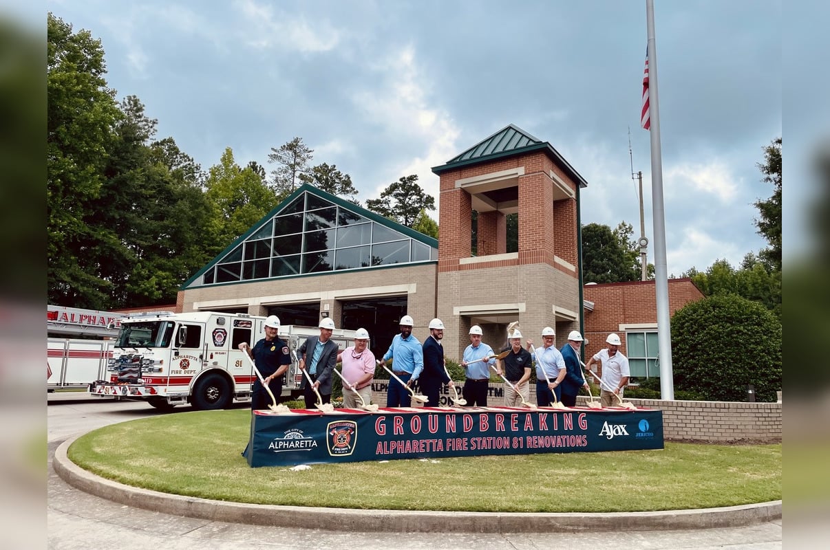 Alpharetta Breaks Ground on High-Tech Fire Station 81 as City Growth Heats Up