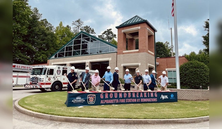 Alpharetta Breaks Ground on High-Tech Fire Station 81 as City Growth Heats Up