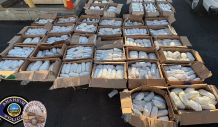 Anaheim Cops Nab 2,200 Pounds Of Meth In Massive Drug Sting