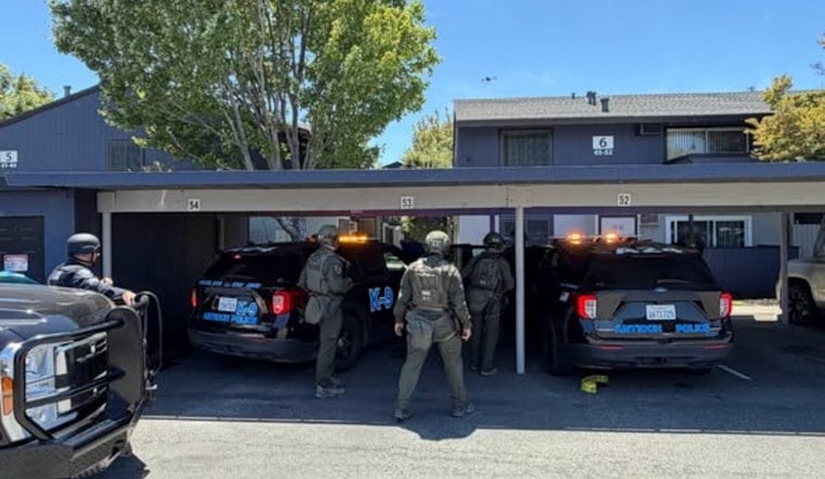 Antioch Gas Can Standoff Jolts Quiet Block Before Barricaded Man Gives Up