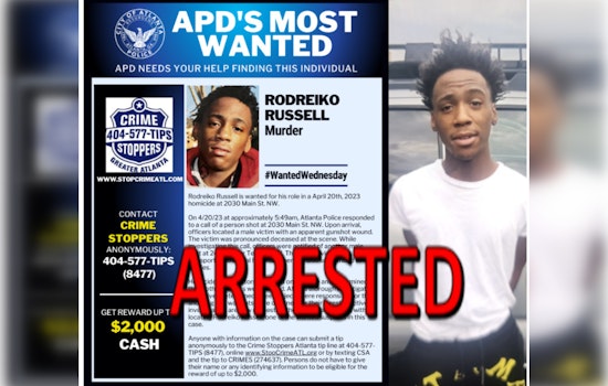 Atlanta Most-Wanted Murder Suspect Snagged In Utah After FBI Tip-Off